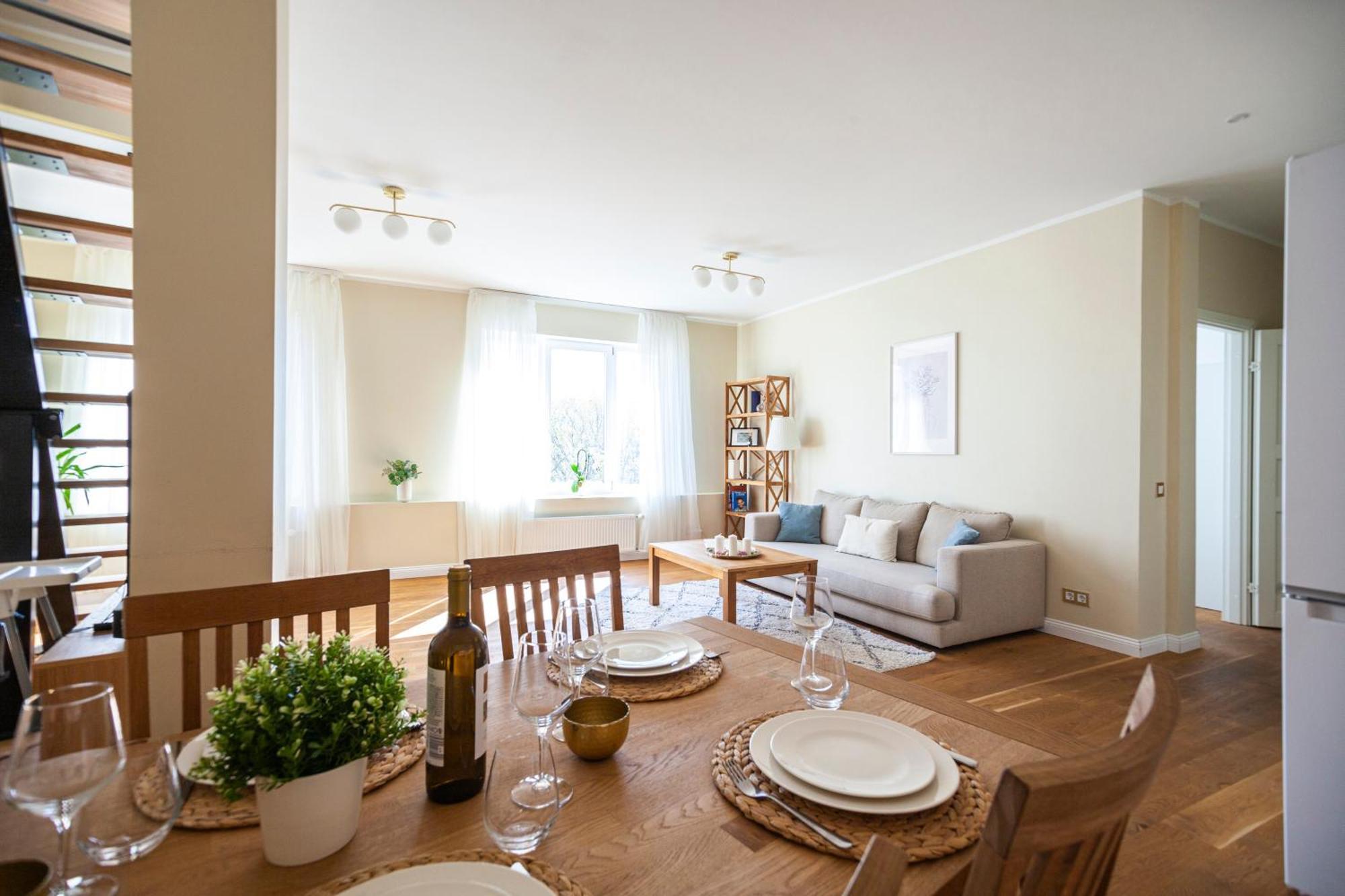Luxury 2-Floor Apartment With Sauna And Balcony Tallin Zewnętrze zdjęcie